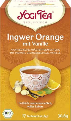 Yogi Tea® Ingwer Orange mit Vanille Bio von Yogi Tea