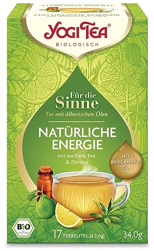 Yogi Tea Bio Für die Sinne - Natürliche Energie Teemischung, 34 g von Yogi Tea