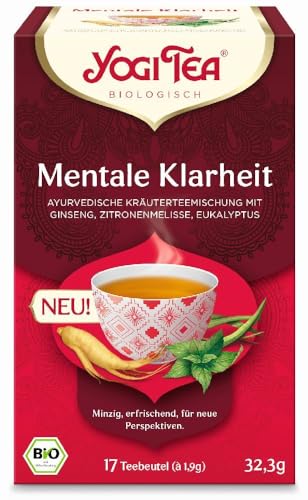 Yogi Tea Bio Mentale Klarheit Teemischung, 32,3 g von Yogi Tea