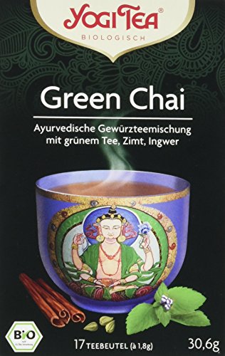 Yogi Tea Green Chai Bio, 3er Pack (3 x 31 g) von Yogi Tea