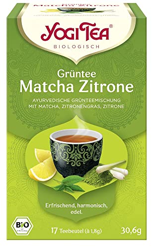 Yogi Tea Grüntee Matcha Zitrone Bio (6 x 30,60 gr) von Yogi Tea