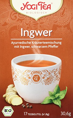 Yogi Tea Ingwer Bio, 3er Pack (3 x 31 g) von Yogi Tea