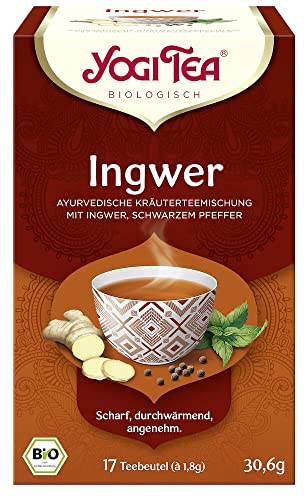 Yogi Tea Ingwer Bio (6 x 30,60 gr) von Yogi Tea