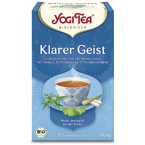 Yogi Tea Klarer Geist Tee Bio (1 x 30,6 g) von Yogi Tea