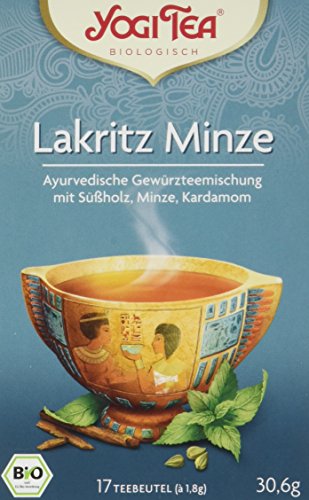 Yogi Tea Lakitz Minze Bio, 3er Pack (3 x 31 g) von Yogi Tea