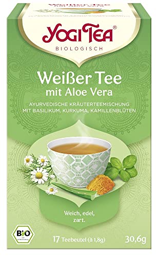 Yogi Tea Weißer Tee mit Aloe Vera Bio (2 x 30,60 gr) von Yogi Tea