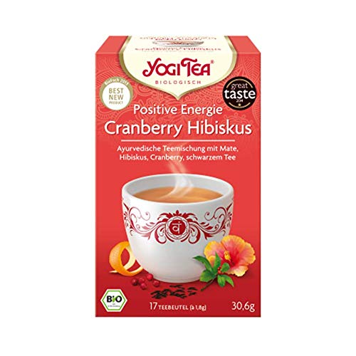 Yogi Tea Yogi Tea Positive Energie Cranberry Hibiskus von Yogi Tea