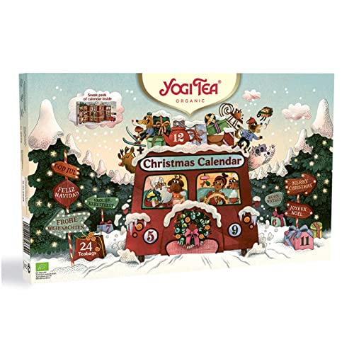 Yogi Tee Christmas Kalender 2021: 24 Teebeutel 36g von Yogi Tea