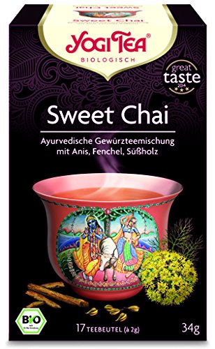 YogiTea® Sweet Chai Tee BIO 6 Packungen von Yogi Tea