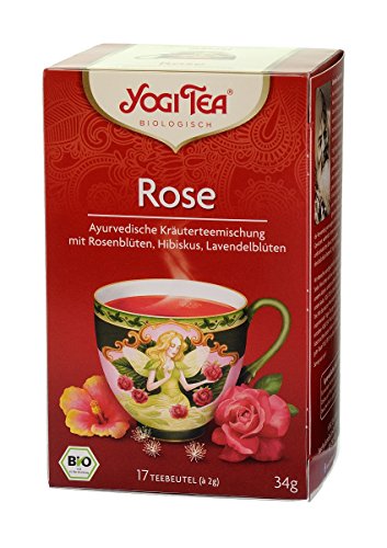 YogiTea Tea Rose, 34 g von Yogi Tea