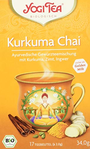 YogiTee Kurkuma Chai 17 Beutel, (35 g) von Yogi Tea