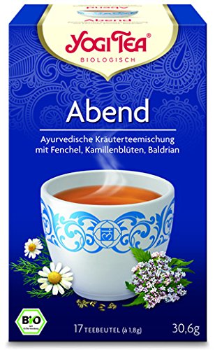 Yogi Abend Tee BIO 6 Packungen à 17 Teebeutel von YogiTea