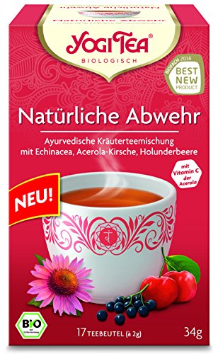 Yogi Natürliche Abwehr Bio 6 Packungen à 17 Tb. von YogiTea