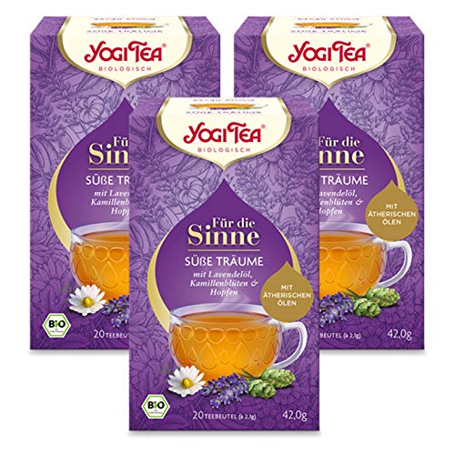 YogiTea Bio Für die Sinne Süße Träume (3x 20 Btl) von YogiTea