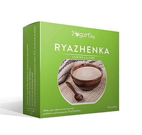 RYAZHENKA STARTER CULTURE FÜR 10 L. NATÜRLICHEN HAUSGEMACHTEN von Yogurt.bg RYAZHENKA