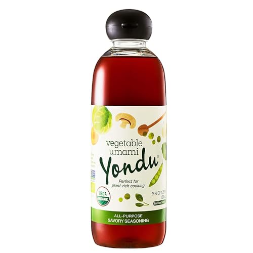 Yondu Gemüse Umami – Premium pflanzliche Gewürz Sauce – Allzweck-Instant-Geschmacksverstärker, besser als Fischsauce, Sojasauce, Bouillon (830 ml) von Yondu