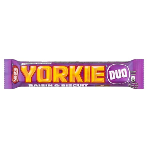 Yorkie Duo Riegel mit Rosinen und Keks-Stückchen - 66g - Einzelpackung von Yorkie