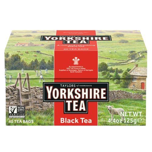 Taylor´s of Harrogate, Yorkshire Tea – 5 x 125 g Schwarzer Tee Hochwertige Schwarzteemischung, Neutral, 625 gramm von Yorkshire Tea