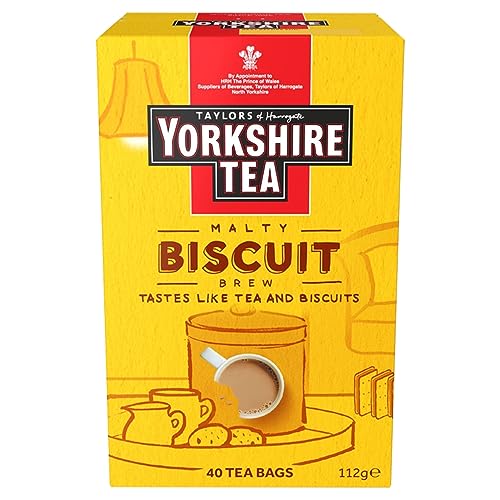 Yorkshire Tea - Biscuit Brew - 40 Teebeutel von Yorkshire Tea