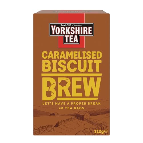 Yorkshire Tea - Caramelised Biscuit Brew - 40 Teebeutel von Yorkshire Tea