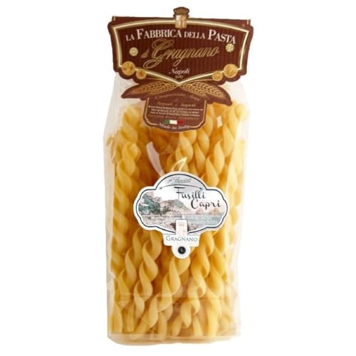 Die Fabrik für Weizenpaste "Fusilli Capri Handgearbeitet" Weizenpaste IGP 500 g. von You Dream Italy