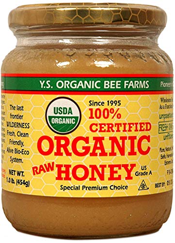 Y.S. Eco Bee Farms 100% zertifizierter Bio-Rohhonig, 454 g, Paste (3) von Ys Organic Bee Farms