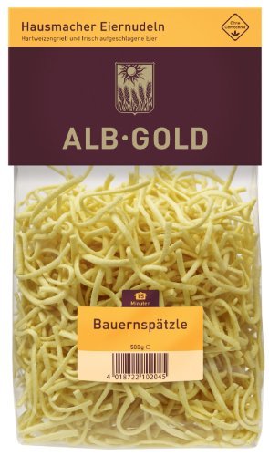 AlbGold Bauernspätzle , 6er Pack (6 x 500 g Packung) von Yulo