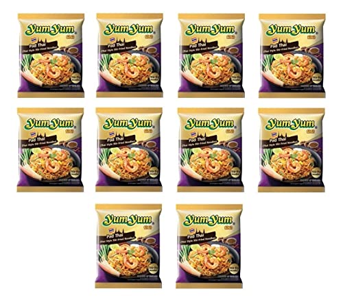 10 x 100g Yum Yum PAD THAI Instant Nudeln Bratnudeln Thai Fertiggericht von Yum Yum