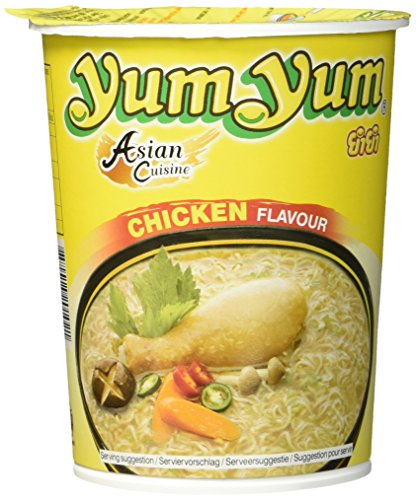 Yum Yum Instant Nudeln Cup Huhn, 12er Pack (12 x 60 g) von Yum Yum