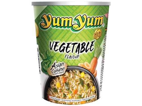 Yum Yum Instant Nudeln Gemüse Cup 70g (1 x 70 g) von Yum Yum