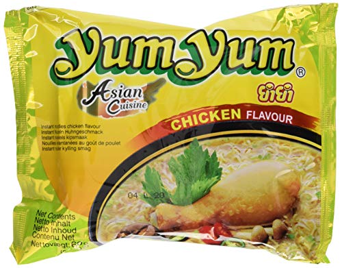 Yum Yum Instant Nudeln Huhn, 10er Pack (10 x 60 g) von Yum Yum