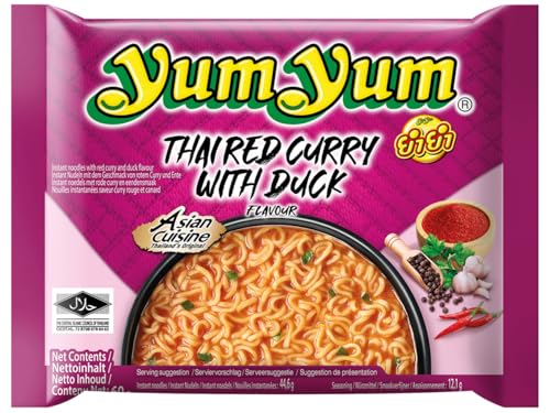 Yum Yum Instant-Nudeln mit rotem Curry-Geschmack 60 g von Yum Yum