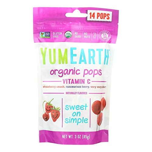 Yum Earth Pops Vitamin C, 14 Pops von YumEarth