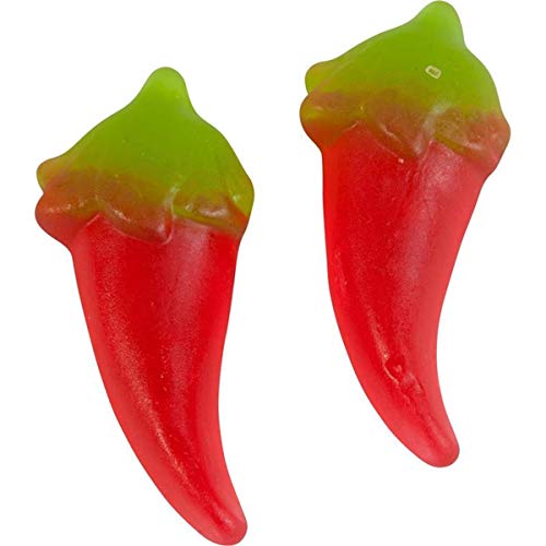 Yummi Yummi Hot Chili Pepper Fruchtgummi L 1kg von Yummi Yummi