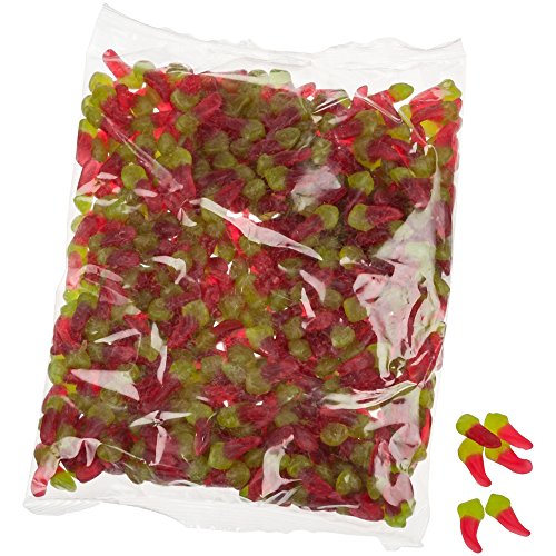 Yummi Yummi Kleine Hot Chili Peppers Extra Scharf 1000g im Beutel von Yummi