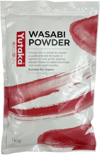 Yutaka Japanisches Wasabi-Pulver, Premiumqualität, 1 kg von Yutaka