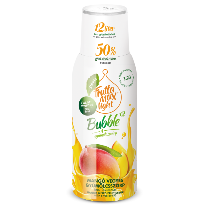 FruttaMax Light Mango Sirup 500ml von Yuva Kft. – Fruttamax