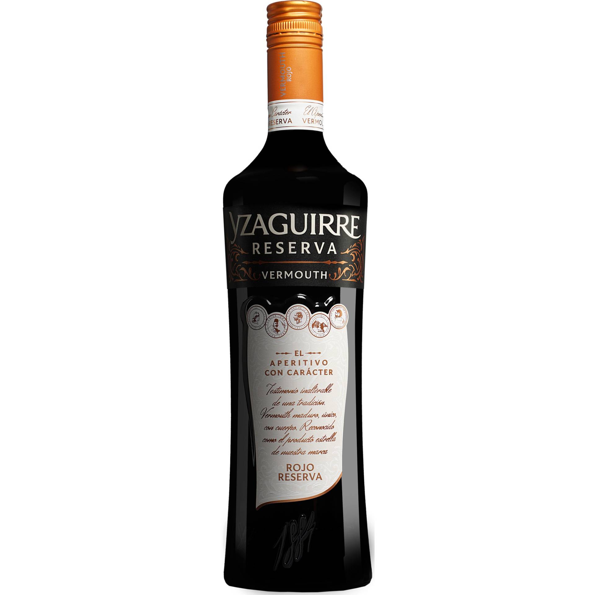 Vermouth Yzaguirre Rojo Reserva - 1,0 Liter  1L 18% Vol. Süß aus Spanien von Yzaguirre