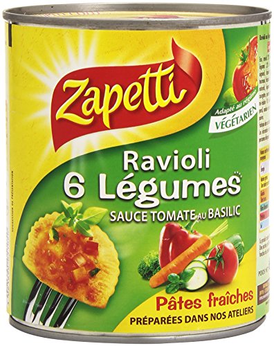 Zapetti Ravioli Aux 6 Lã © Gumes 800G 1 von ZAPETTI