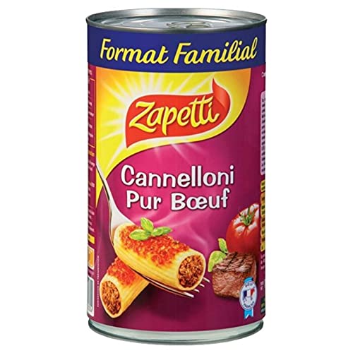 Zapetti Reines Beef Cannelloni 1,2Kg (6er-Set) von ZAPETTI