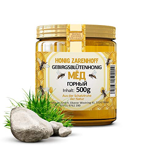 Honig, Gebirgsblütenhonig flüssig 500 g von ZARENHOFF