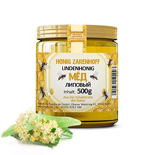 Honig, Lindenhonig flüssig, 500 g von ZARENHOFF