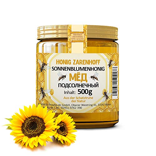 Honig, Sonnenblumenhonig cremig 500 g von ZARENHOFF