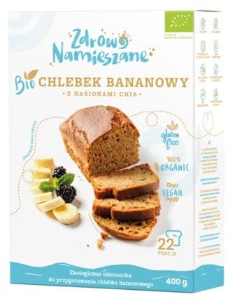 Bananenbrot mit Chiasamen Zdrowo Namieszane BIO, 400g von ZDROWO NAMIESZANE