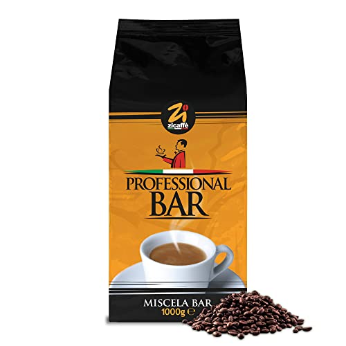 Zicaffè Professional Bar, Bohne, 1er Pack (1 x 1 kg) von ZI ZICAFFE