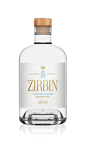 ZIRBIN Zarter Zauber, die alkoholfreie Alternative zum Gin, 0,5l von ZIRBIN
