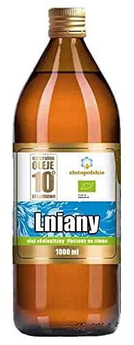 Kaltgepresstes Leinöl BIO 1000 ml - ZŁOTO POLSKIE von ZŁOTO POLSKIE