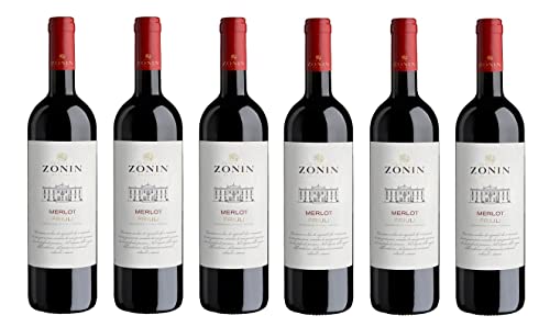 6x 0,75l - 2022er - Zonin - Merlot - Friuli D.O.P. - Friaul - Italien - Rotwein trocken von ZONIN