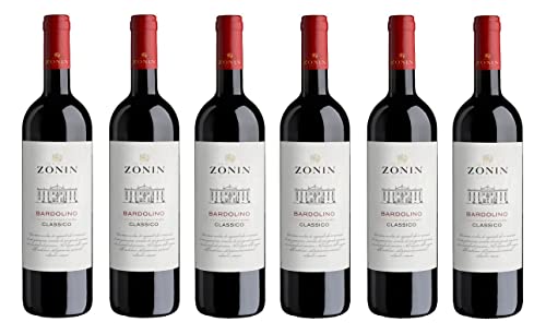 6x 0,75l - 2023er - Zonin - Bardolino Classico D.O.P. - Veneto - Italien - Rotwein trocken von ZONIN