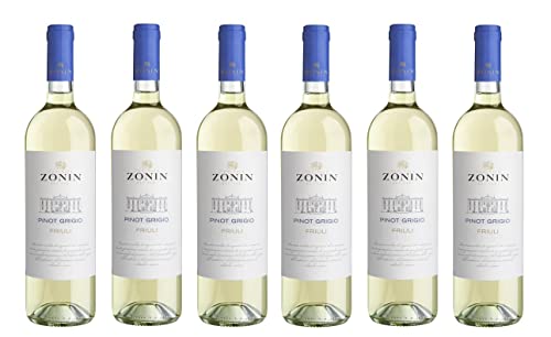 6x 0,75l - 2023er - Zonin - Pinot Grigio - Friuli D.O.P. - Friaul - Italien - Weißwein trocken von ZONIN